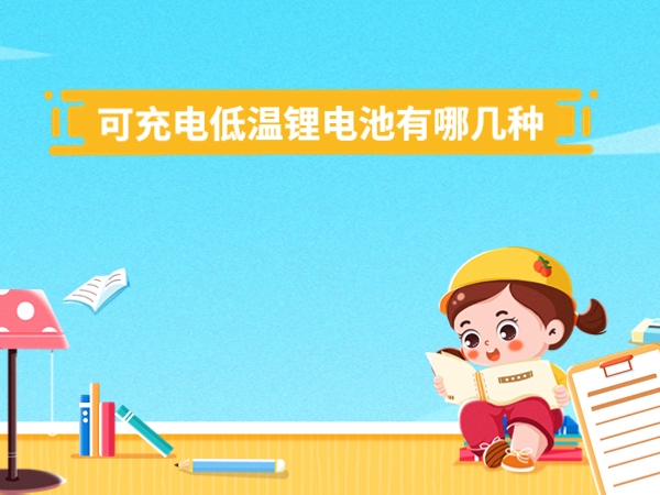 可充电高温锂电池有哪几种